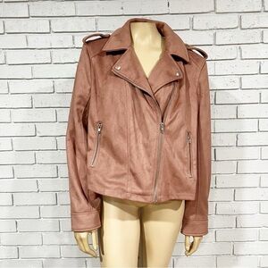 Asos Women’s Pink Moto Jacket